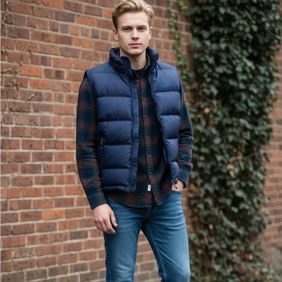Abercrombie & Fitch Other - Abercrombie & Fitch‎ down puffer vest men’s size M